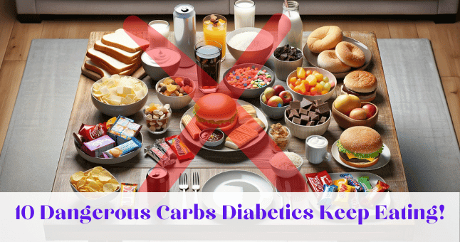 10 Dangerous Carbs Diabetics Keep Eating!